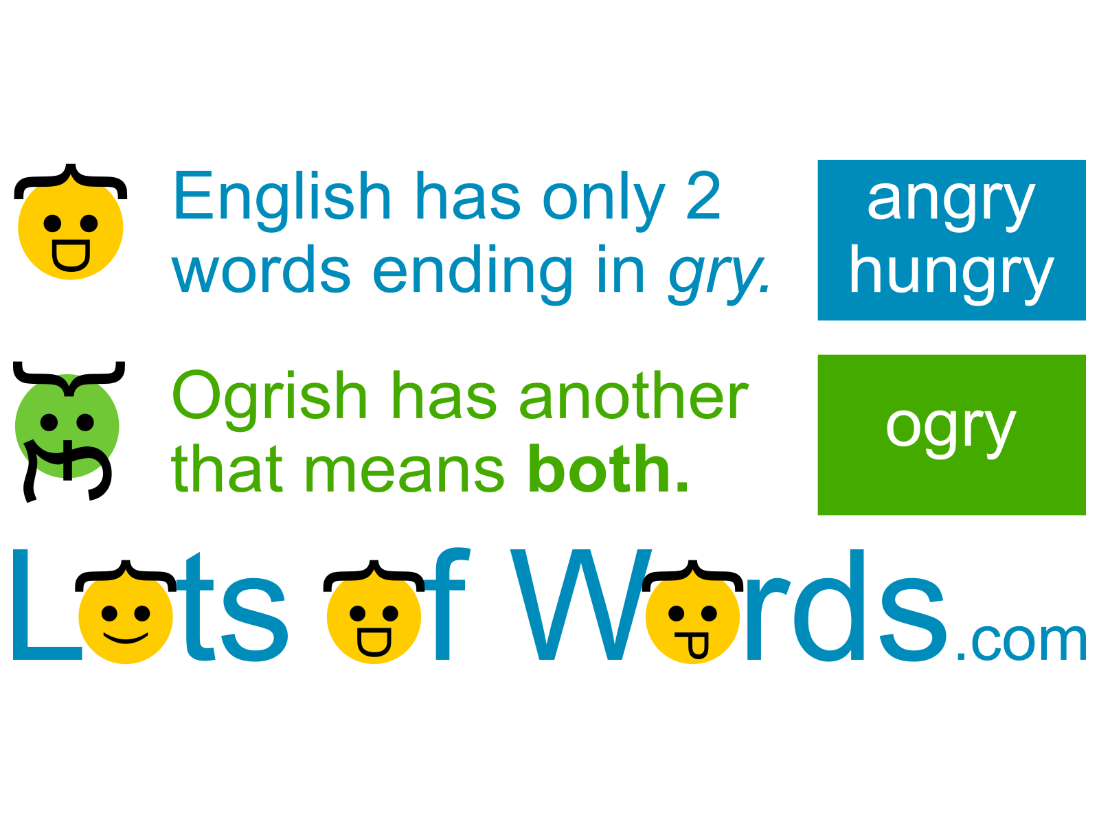Lots of Words - Ogry